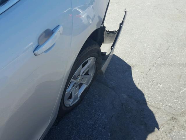 1G11B5SLXFF132068 - 2015 CHEVROLET MALIBU LS SILVER photo 9