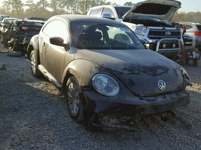 3VWFP7AT2DM669961 - 2013 VOLKSWAGEN BEETLE BLACK photo 1