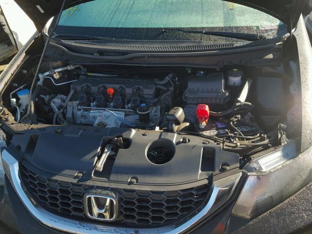 2HGFB2F69DH527842 - 2013 HONDA CIVIC HF BROWN photo 7