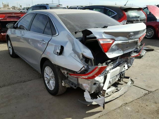 4T1BF1FK2GU245340 - 2016 TOYOTA CAMRY LE SILVER photo 3