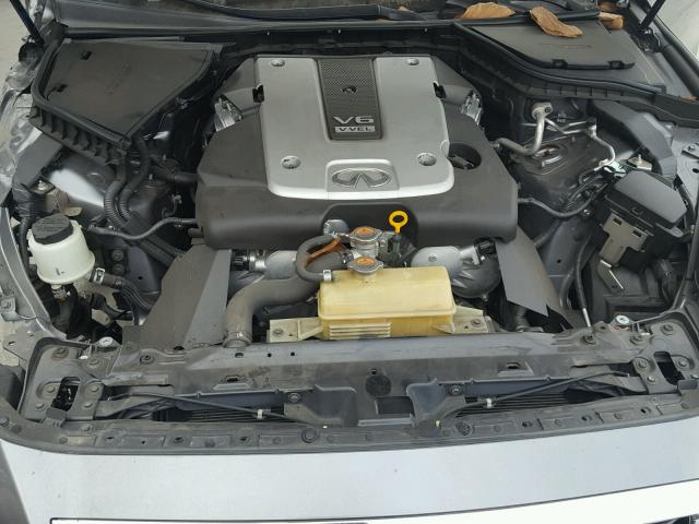 JN1BV7APXEM684167 - 2014 INFINITI Q50 BASE Сірий фото 7