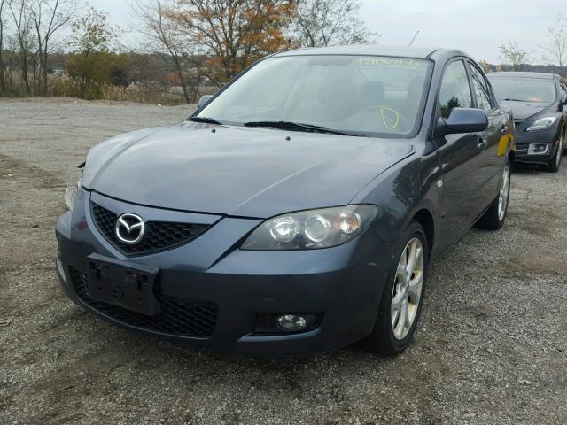 JM1BK32F491229231 - 2009 MAZDA 3 I GRAY photo 2