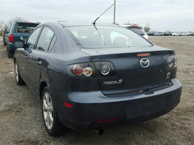 JM1BK32F491229231 - 2009 MAZDA 3 I GRAY photo 3