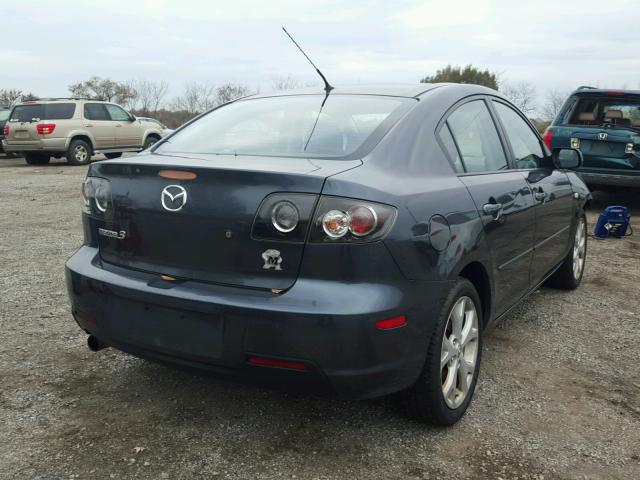 JM1BK32F491229231 - 2009 MAZDA 3 I GRAY photo 4