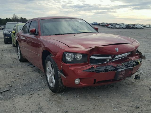 2B3CK3CV3AH178418 - 2010 DODGE CHARGER SX RED photo 1