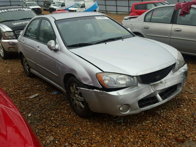 KNAFE121565233274 - 2006 KIA NEW SPECTR SILVER photo 1