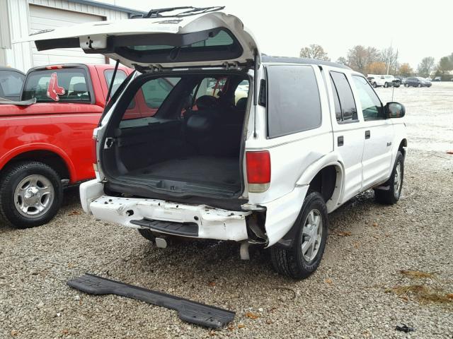 1GHDT13W4Y2395650 - 2000 OLDSMOBILE BRAVADA WHITE photo 4