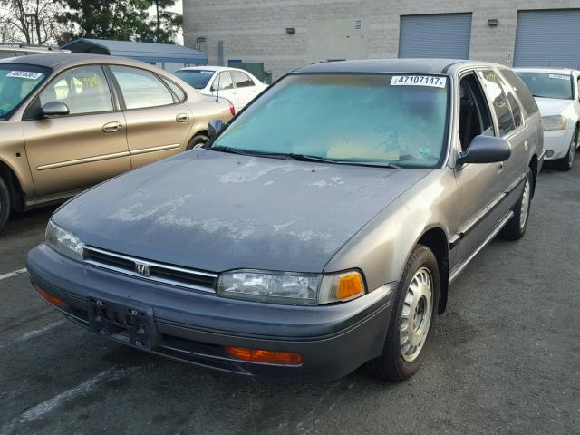 1HGCB9857NA014430 - 1992 HONDA ACCORD LX GRAY photo 2