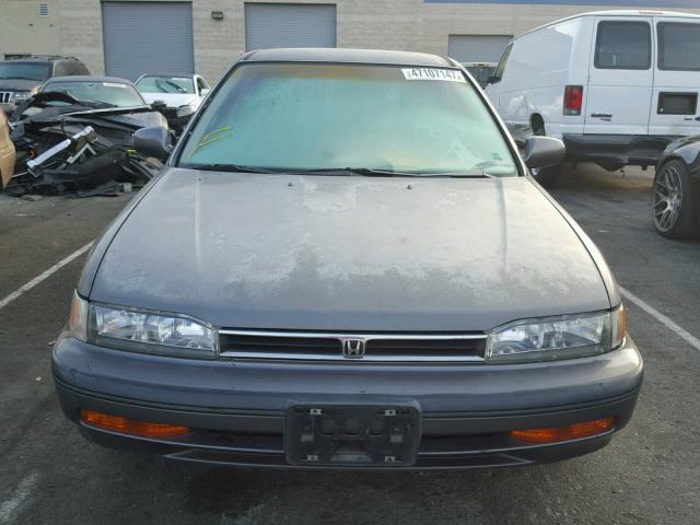 1HGCB9857NA014430 - 1992 HONDA ACCORD LX GRAY photo 9