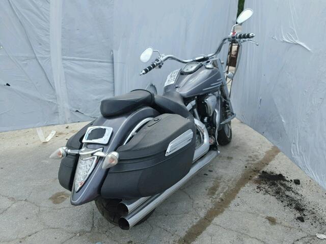 JYAVP22E67A004124 - 2007 YAMAHA XV1900 CT GRAY photo 4