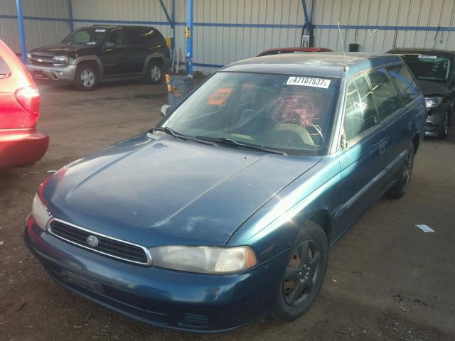 4S3BK4254T7936573 - 1996 SUBARU LEGACY BRI GREEN photo 2