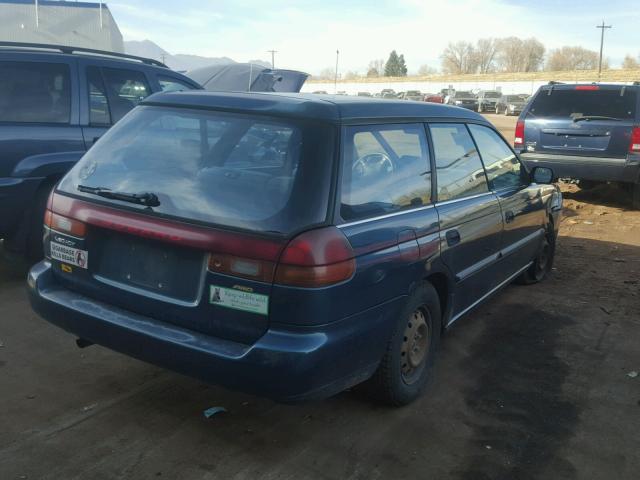 4S3BK4254T7936573 - 1996 SUBARU LEGACY BRI GREEN photo 4