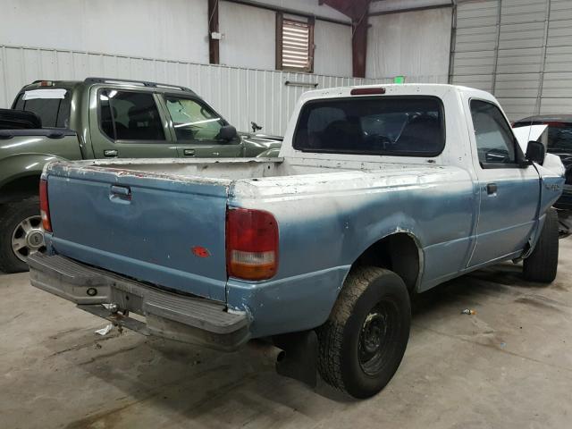 1FTCR10U0PUD13760 - 1993 FORD RANGER TWO TONE photo 4