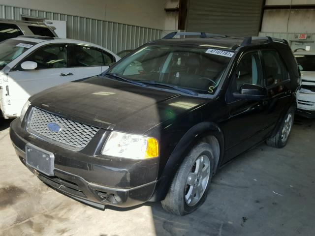 1FMDK06187GA23485 - 2007 FORD FREESTYLE BLACK photo 2