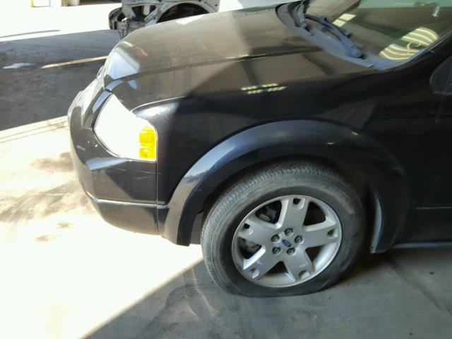 1FMDK06187GA23485 - 2007 FORD FREESTYLE BLACK photo 9