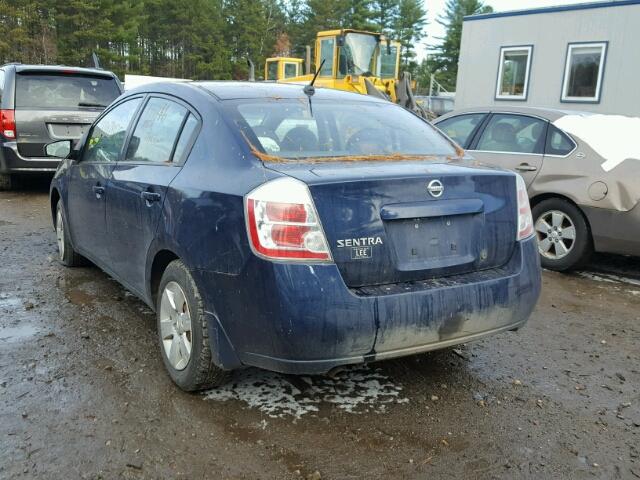 3N1AB61E98L678906 - 2008 NISSAN SENTRA 2.0 BLUE photo 3