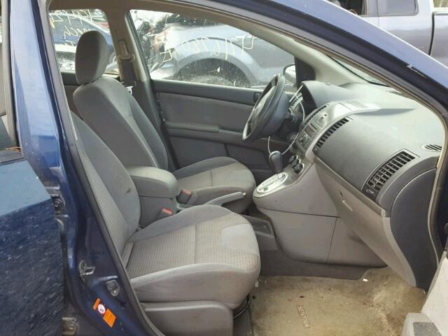 3N1AB61E98L678906 - 2008 NISSAN SENTRA 2.0 BLUE photo 5