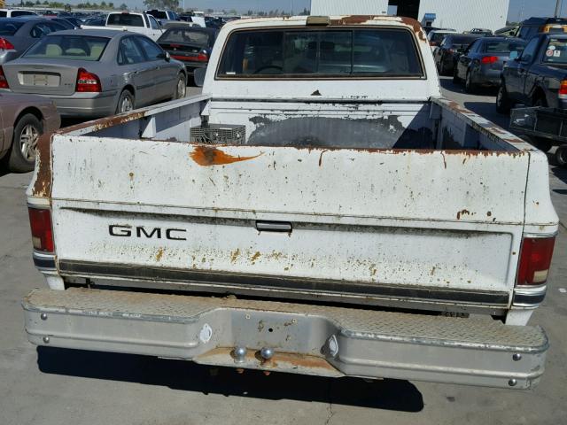 1GTEC14FXGJ529753 - 1986 GMC C1500 WHITE photo 6