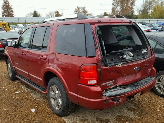 1FMDU75W35ZA37473 - 2005 FORD EXPLORER L BURGUNDY photo 3