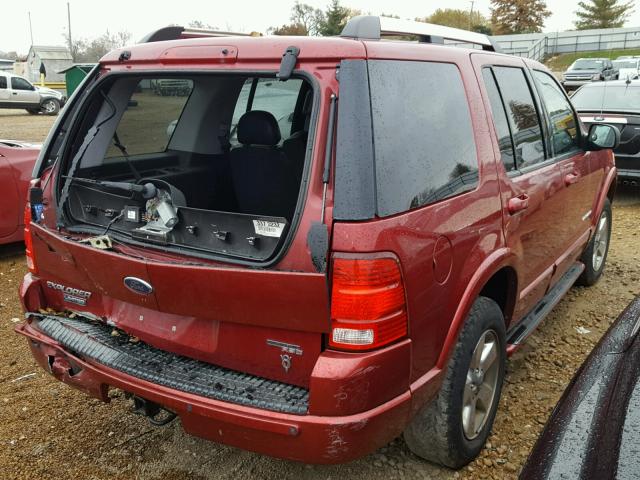 1FMDU75W35ZA37473 - 2005 FORD EXPLORER L BURGUNDY photo 4