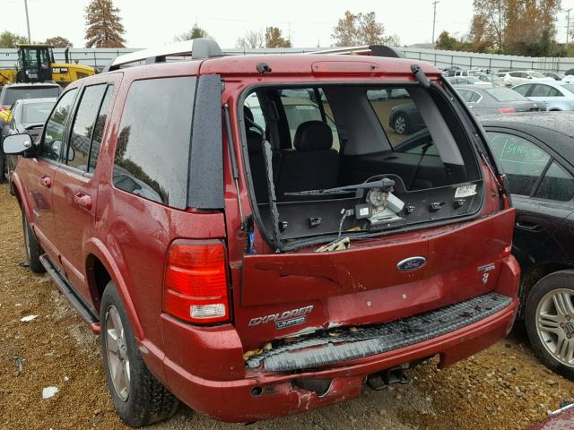 1FMDU75W35ZA37473 - 2005 FORD EXPLORER L BURGUNDY photo 9