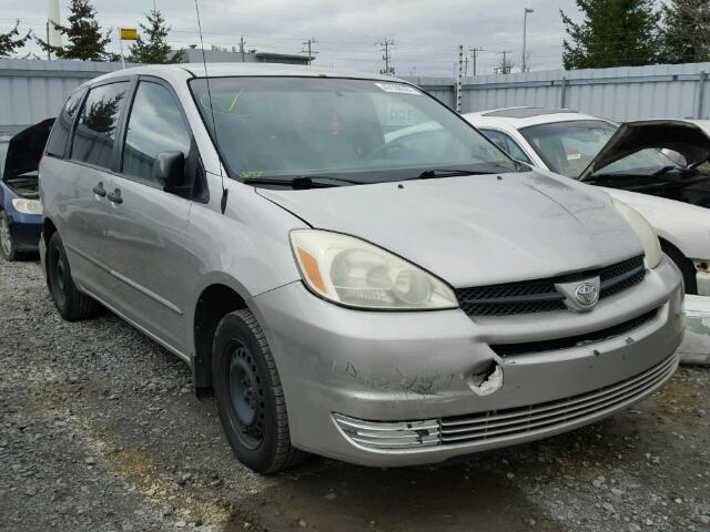 5TDZA29C34S090194 - 2004 TOYOTA SIENNA CE BEIGE photo 1