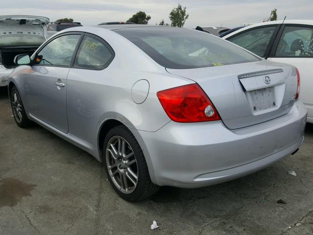 JTKDE177660085567 - 2006 TOYOTA SCION TC 银色 照片 3