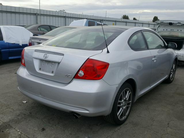 JTKDE177660085567 - 2006 TOYOTA SCION TC SILVER photo 4