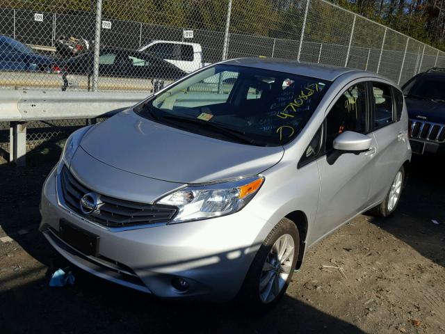 3N1CE2CP4FL444757 - 2015 NISSAN VERSA NOTE SILVER photo 2