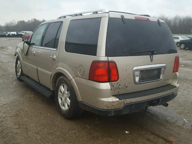 5LMFU27515LJ04684 - 2005 LINCOLN NAVIGATOR TAN photo 3