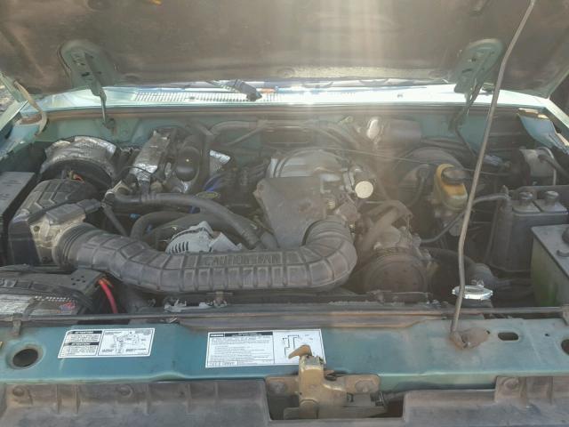 4F2CU44X2PUM02976 - 1993 MAZDA NAVAJO LX GREEN photo 7