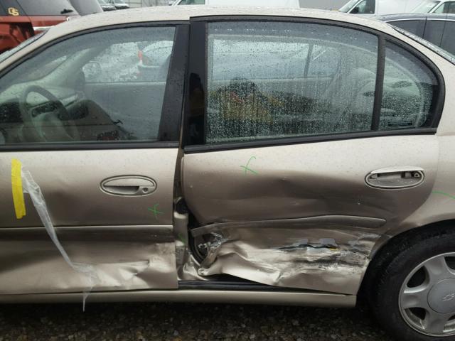1G1NE52J1Y6206889 - 2000 CHEVROLET MALIBU LS 金色 照片 9