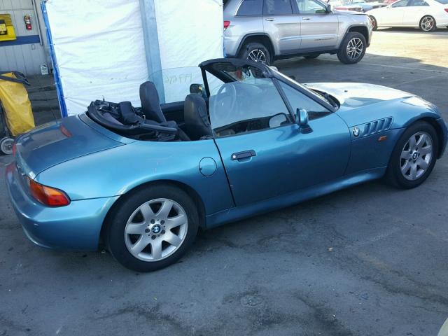 4USCH7320TLB73237 - 1996 BMW Z3 1.9 Синий фото 10