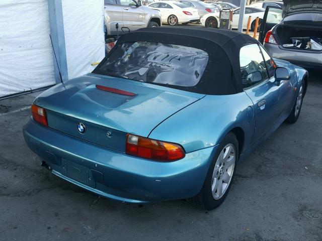 4USCH7320TLB73237 - 1996 BMW Z3 1.9 BLUE photo 4