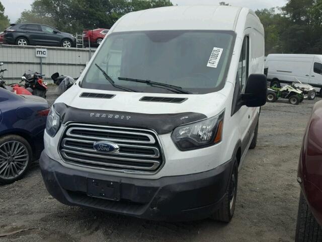 1FTYE1CM0HKA61275 - 2017 FORD TRANSIT T- WHITE photo 2