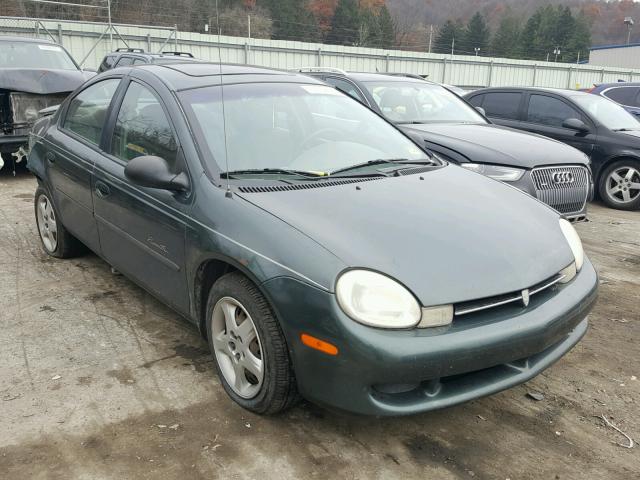 1P3ES46C11D113880 - 2001 PLYMOUTH NEON BASE 绿色 照片 1