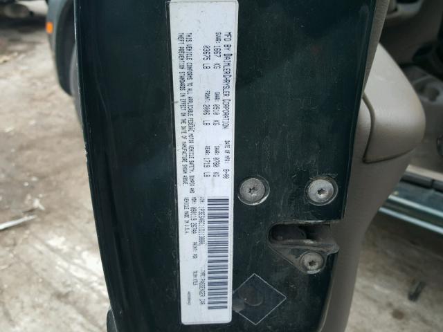 1P3ES46C11D113880 - 2001 PLYMOUTH NEON BASE 绿色 照片 10