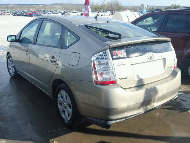 JTDKB20UX93488922 - 2009 TOYOTA PRIUS GOLD photo 3