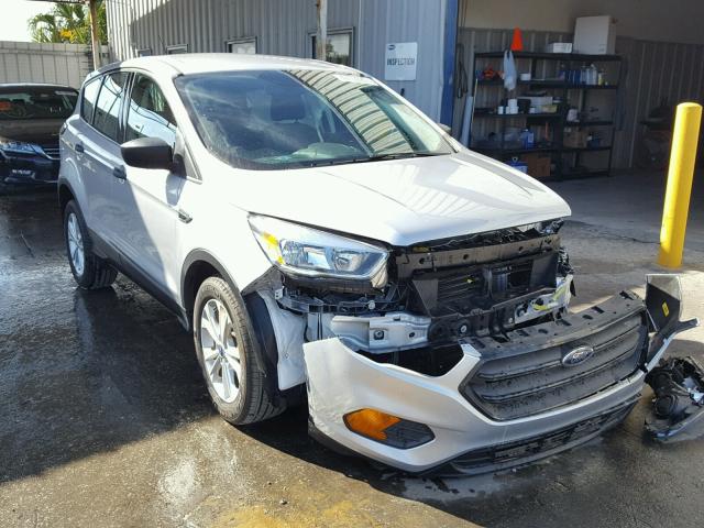 1FMCU0F73HUB96389 - 2017 FORD ESCAPE S SILVER photo 1