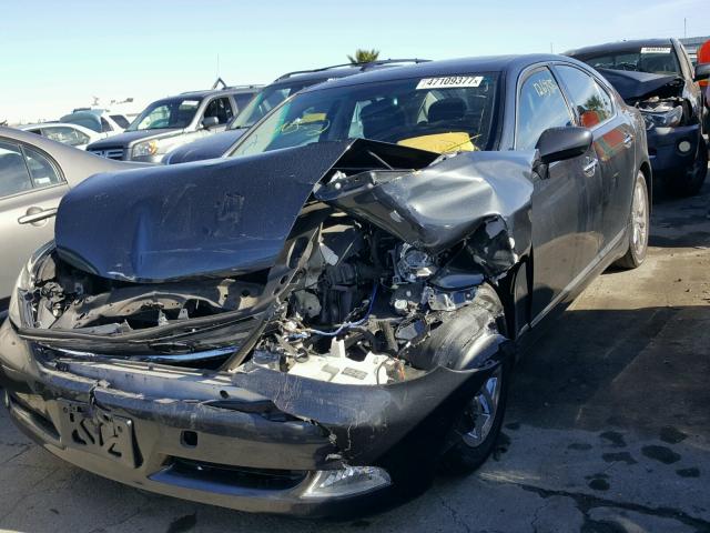 JTHBL46F775037108 - 2007 LEXUS LS 460 GRAY photo 2