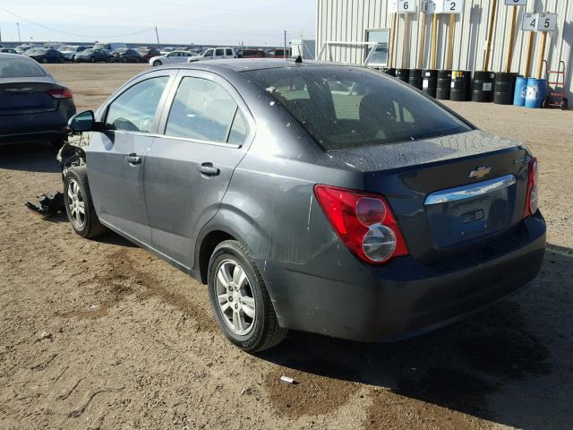 1G1JC5SHXD4174158 - 2013 CHEVROLET SONIC LT BLUE photo 3