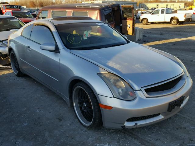 JNKCV54E04M308168 - 2004 INFINITI G35 SILVER photo 1