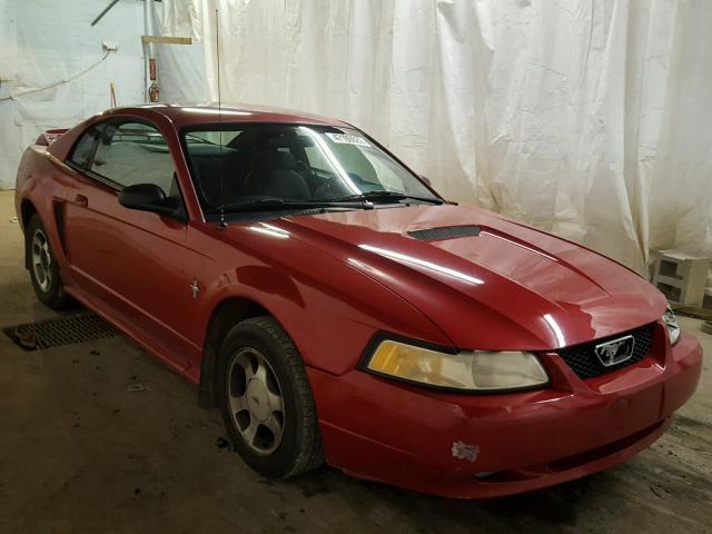 1FAFP4042YF122342 - 2000 FORD MUSTANG RED photo 1