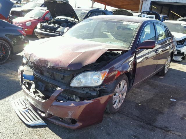 4T1BK36B88U317697 - 2008 TOYOTA AVALON XL MAROON photo 2