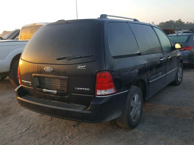 2FMZA58206BA61486 - 2006 FORD FREESTAR L BLACK photo 4