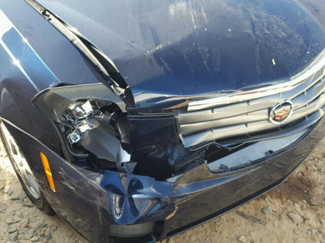 1G6DP577070110413 - 2007 CADILLAC CTS HI FEA BLUE photo 10