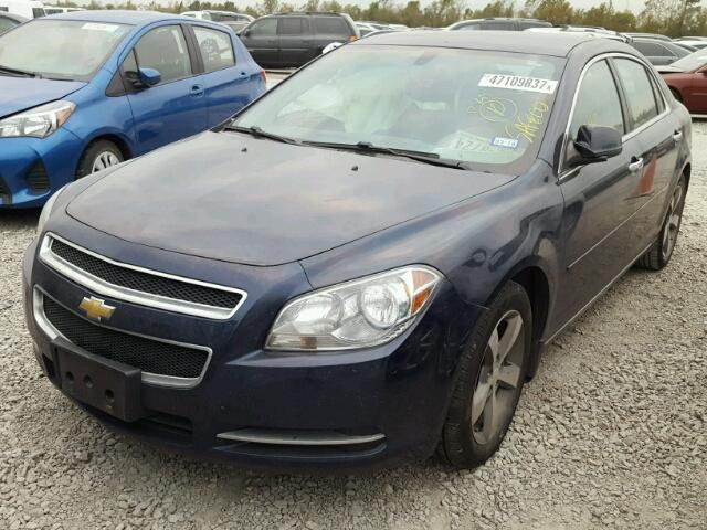 1G1ZC5E01CF278825 - 2012 CHEVROLET MALIBU 1LT BLUE photo 2