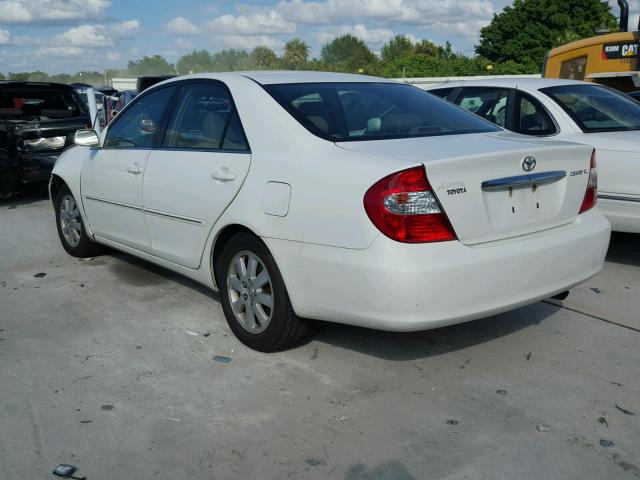 4T1BE30K33U197414 - 2003 TOYOTA CAMRY LE 白色 照片 3