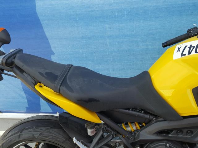 JYARN33E1FA005496 - 2015 YAMAHA FZ09 YELLOW photo 6