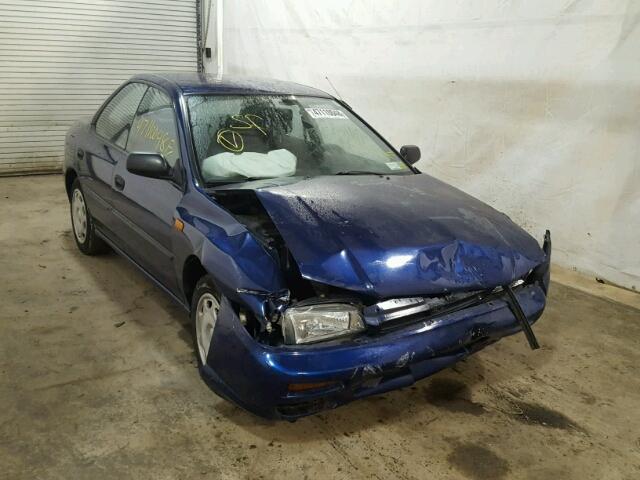 JF1GC43501G500758 - 2001 SUBARU IMPREZA L BLUE photo 1